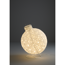 LED-Kugel rot/weiß 65 cm