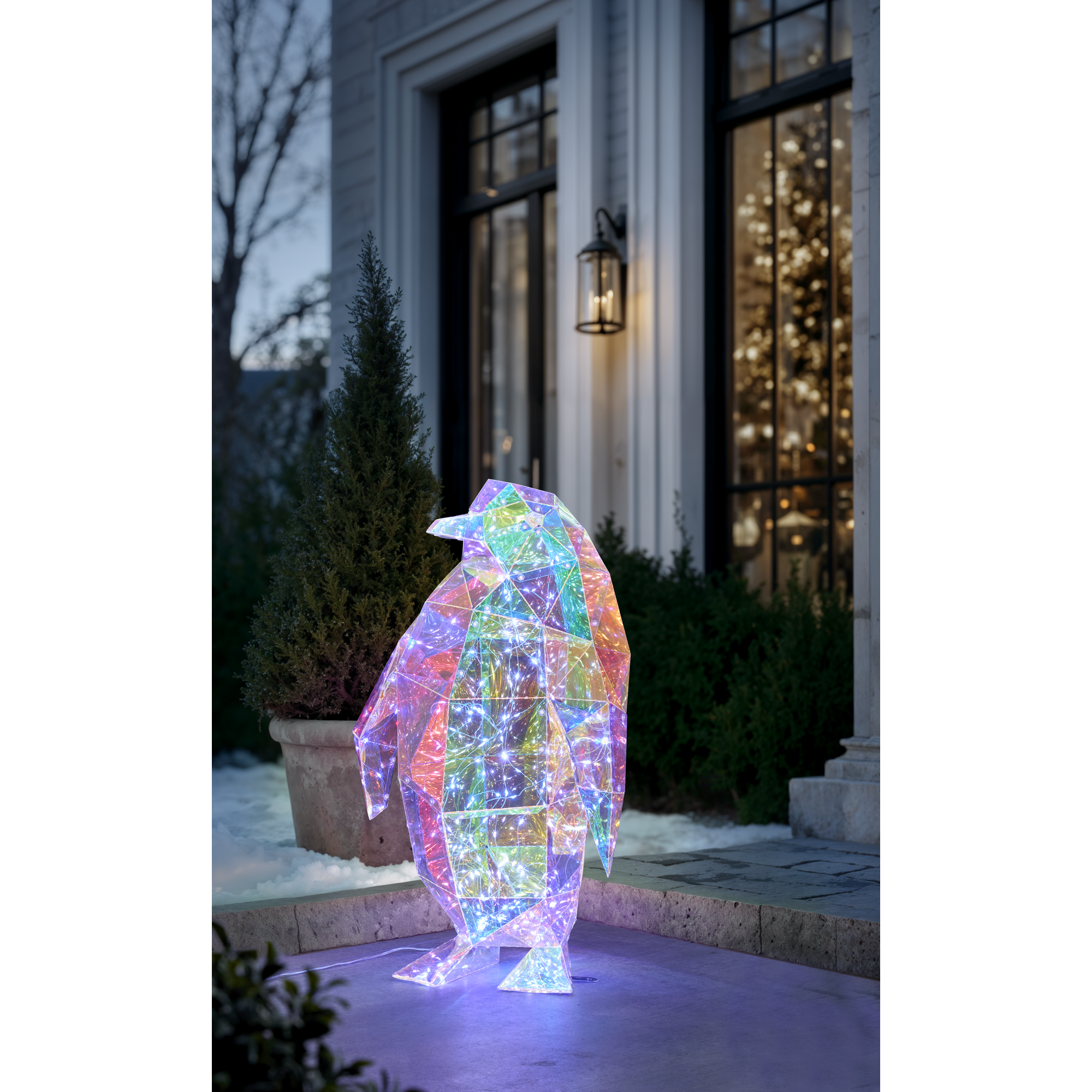 LED-Dekofigur Pinguin 60 cm