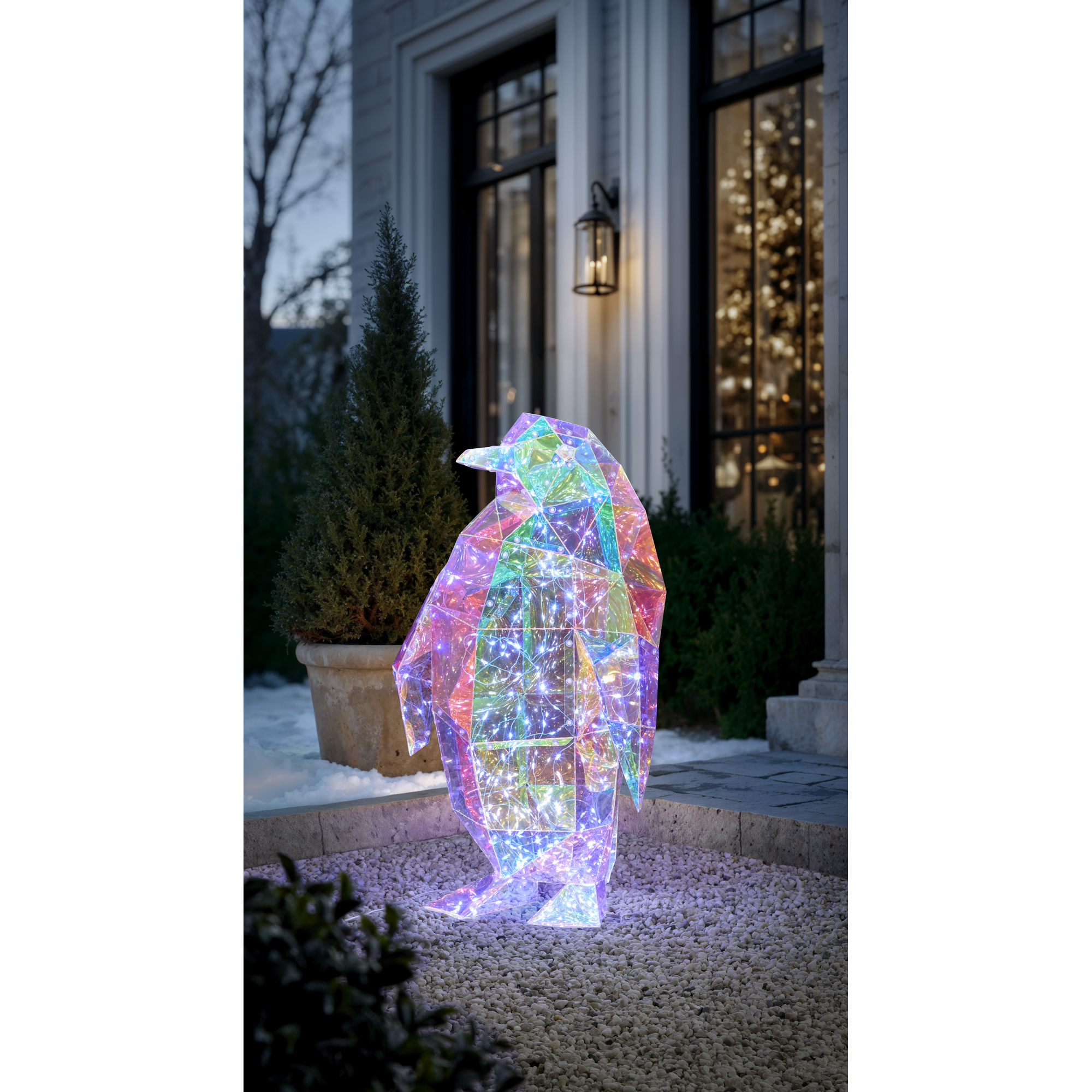 LED-Dekofigur Pinguin 60 cm