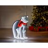 LED-Dekofigur Eisbär mit Infinity-Effekt 60 cm