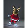 LED-Dekofigur Elch mit Infinity-Effekt 165 LEDs 85 cm