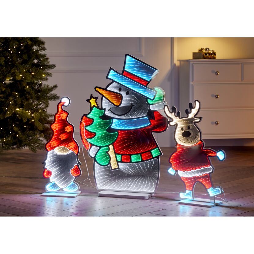 LED-Schneemann 80 cm