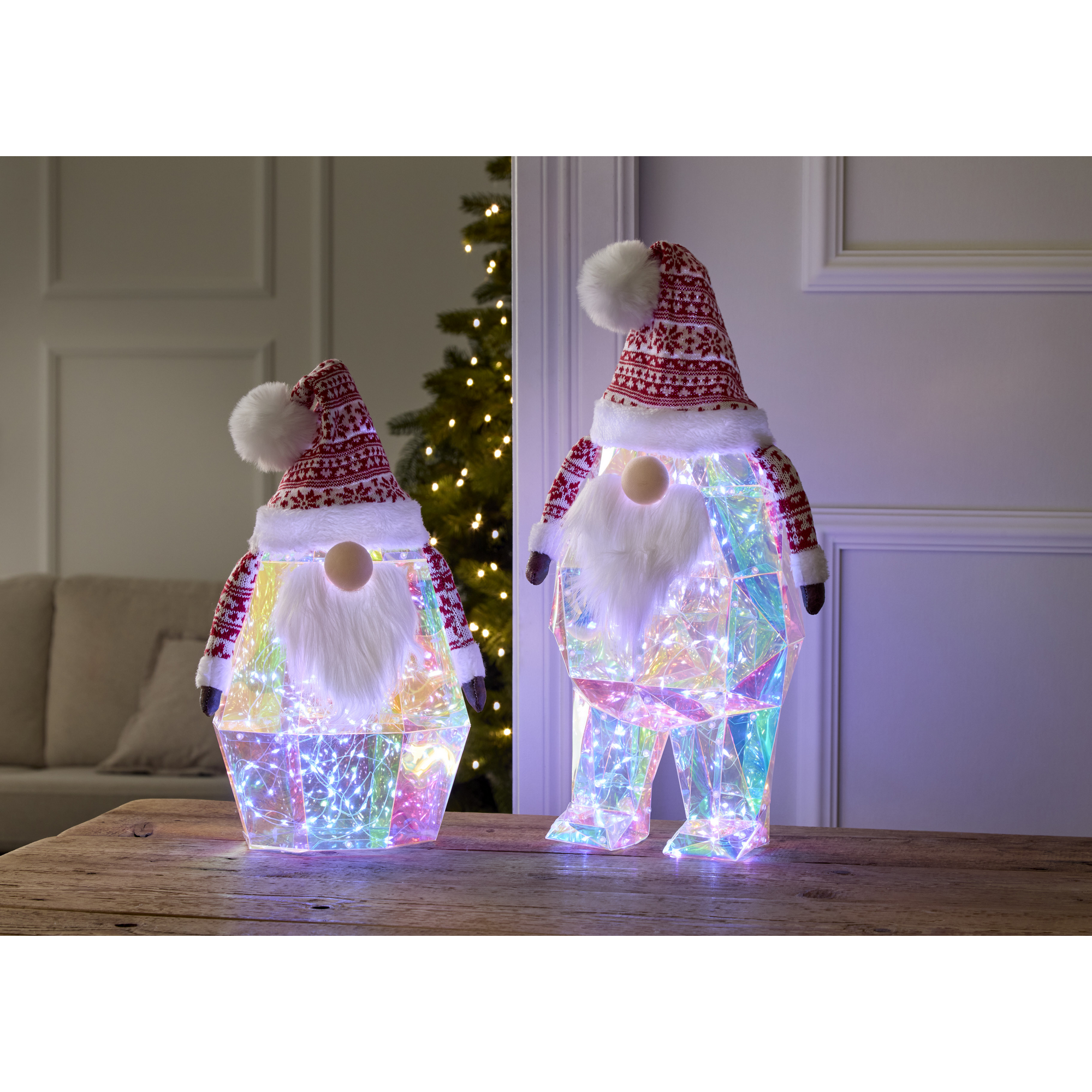 LED-Weihnachtsmänner 30 cm