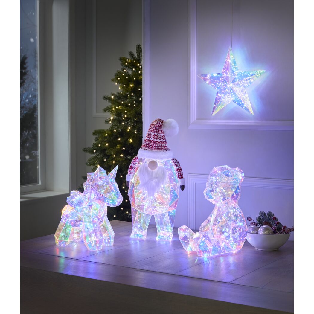 LED-Weihnachtsmänner 30 cm