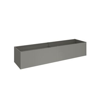 HochBeet Gr. 4x1 quarzgrau-metallic