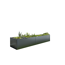 HochBeet Gr. 4x1 dunkelgrau-metallic