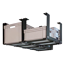 Deckenregal 'Vario' Metall schwarz 60 x 120 cm 100 kg 3er-Set