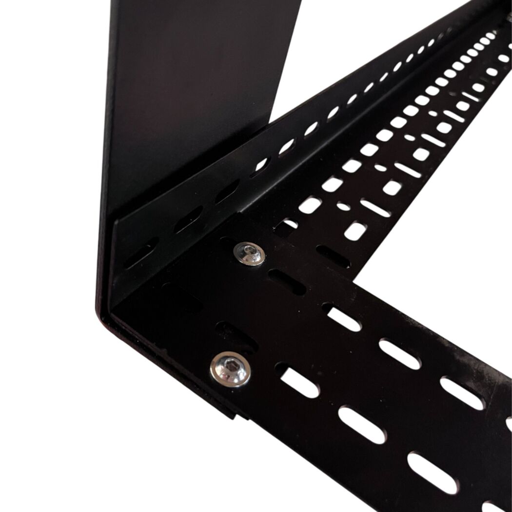 Deckenregal 'Vario' Metall schwarz 60 x 120 cm 100 kg 3er-Set