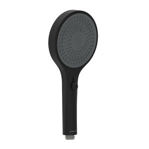 Handbrause 'Ibiza' schwarz matt Ø 12 cm, 2 Strahlarten