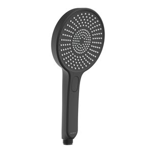 Handbrause 'Karibik' schwarz matt Ø 13 cm, 3 Strahlarten