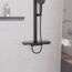 Brauseschlauch Kunststoff schwarz 80 cm