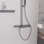 Brauseschlauch Kunststoff graphit matt 150 cm