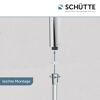 Handbrause 'Samoa Rain' chrom/weiß Ø 13 cm