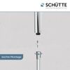 Handbrause 'Samoa Rain' chrom/anthrazit Ø 13 cm