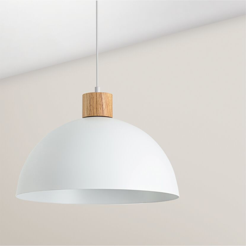 Pendelleuchte 'Tilda' Metall weiß Ø 40 cm