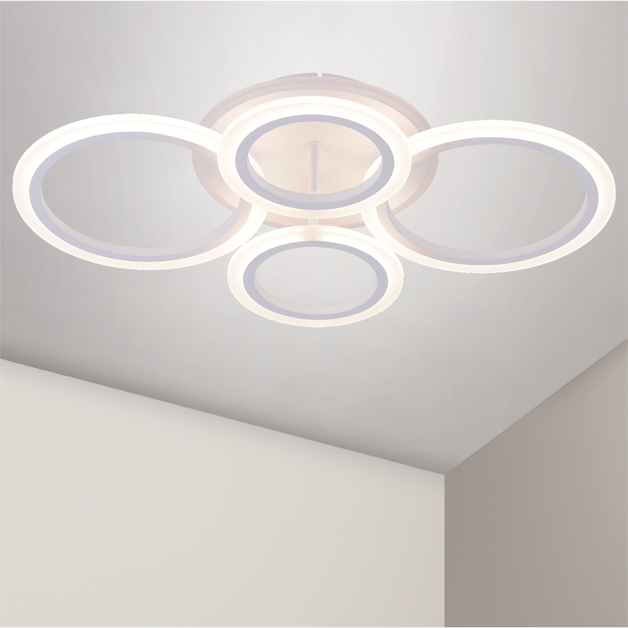 LED-Deckenleuchte 'Kaja' 59 x 37,5 x 12,5 cm