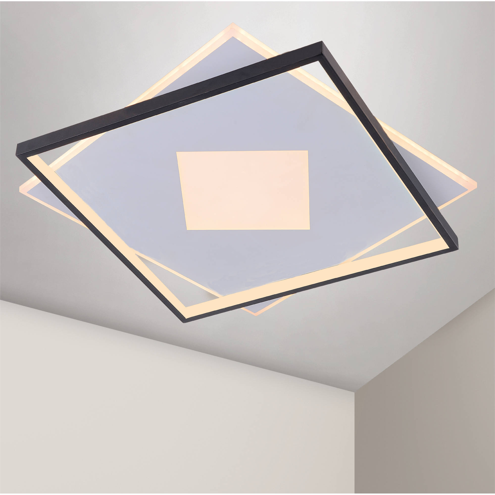 LED-Deckenleuchte 'Gina' 52 x 52 cm