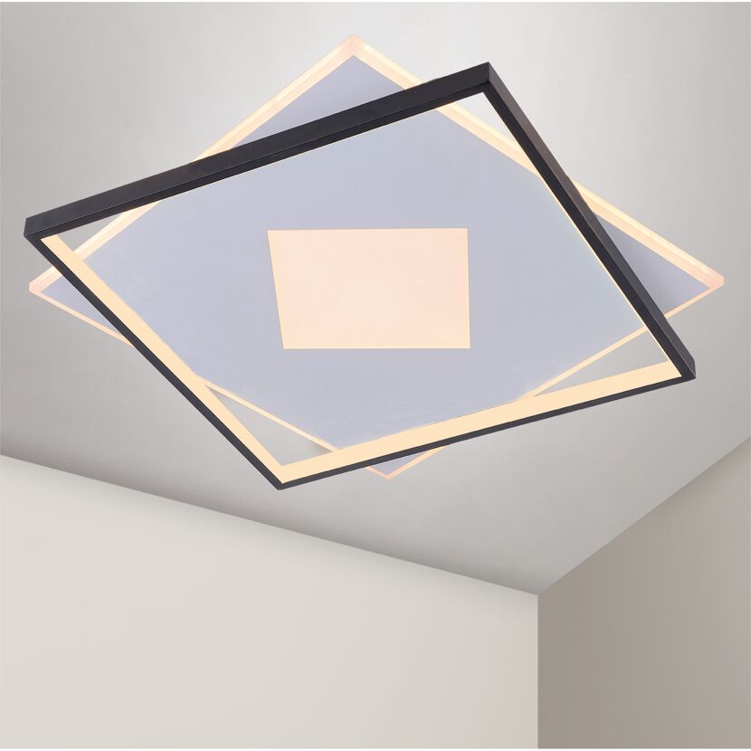 LED-Deckenleuchte 'Gina' 52 x 52 cm