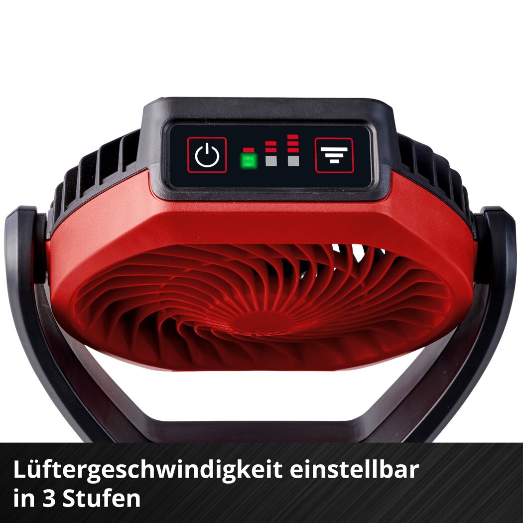 Akku-Ventilator 'GC-CF 18/110 Li-Solo' ohne Akku und Ladegerät
