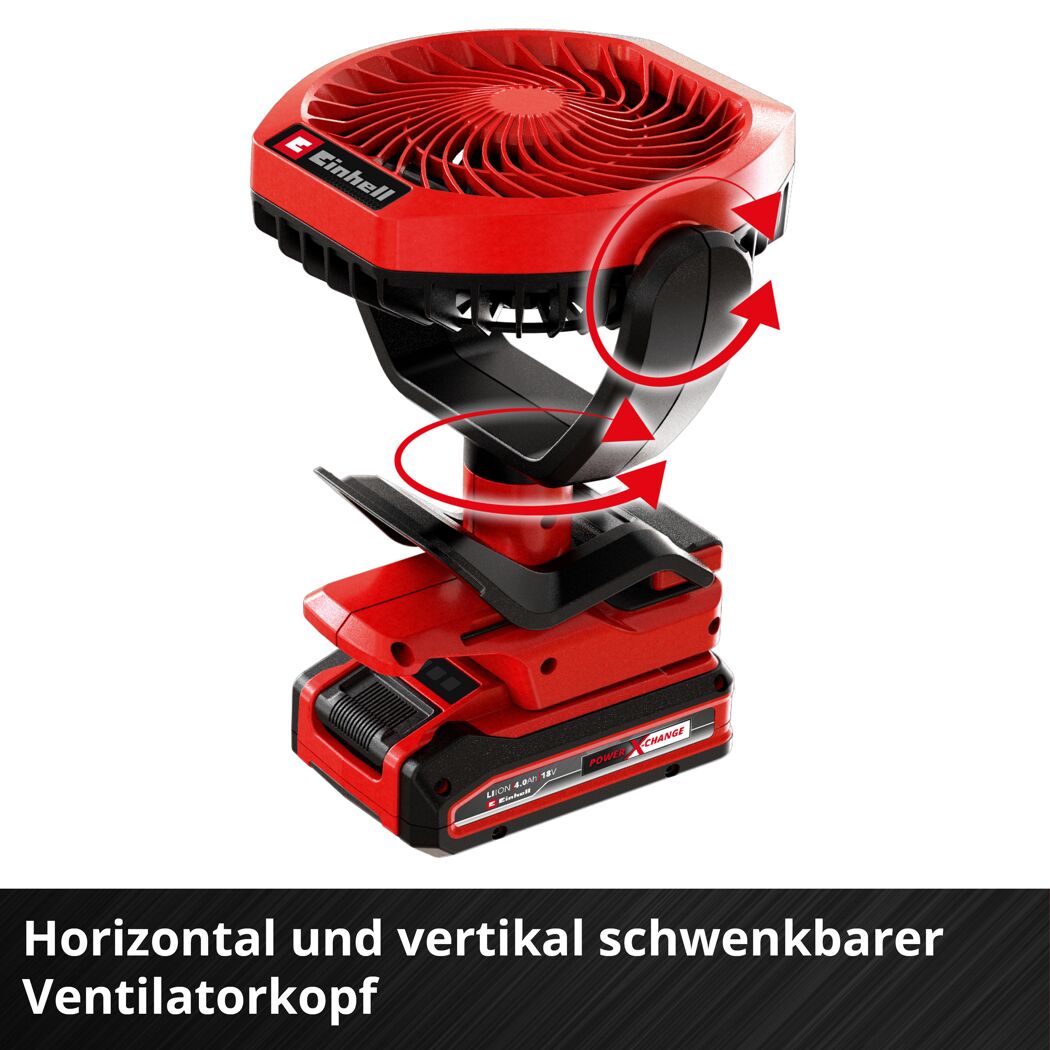 Akku-Ventilator 'GC-CF 18/110 Li-Solo' ohne Akku und Ladegerät