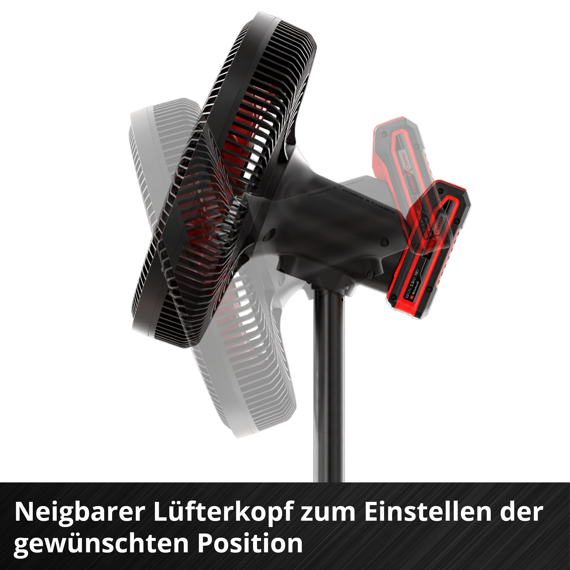Akku-Ventilator 'GE-CF 18/320 P Li-Solo' ohne Akku und Ladegerät