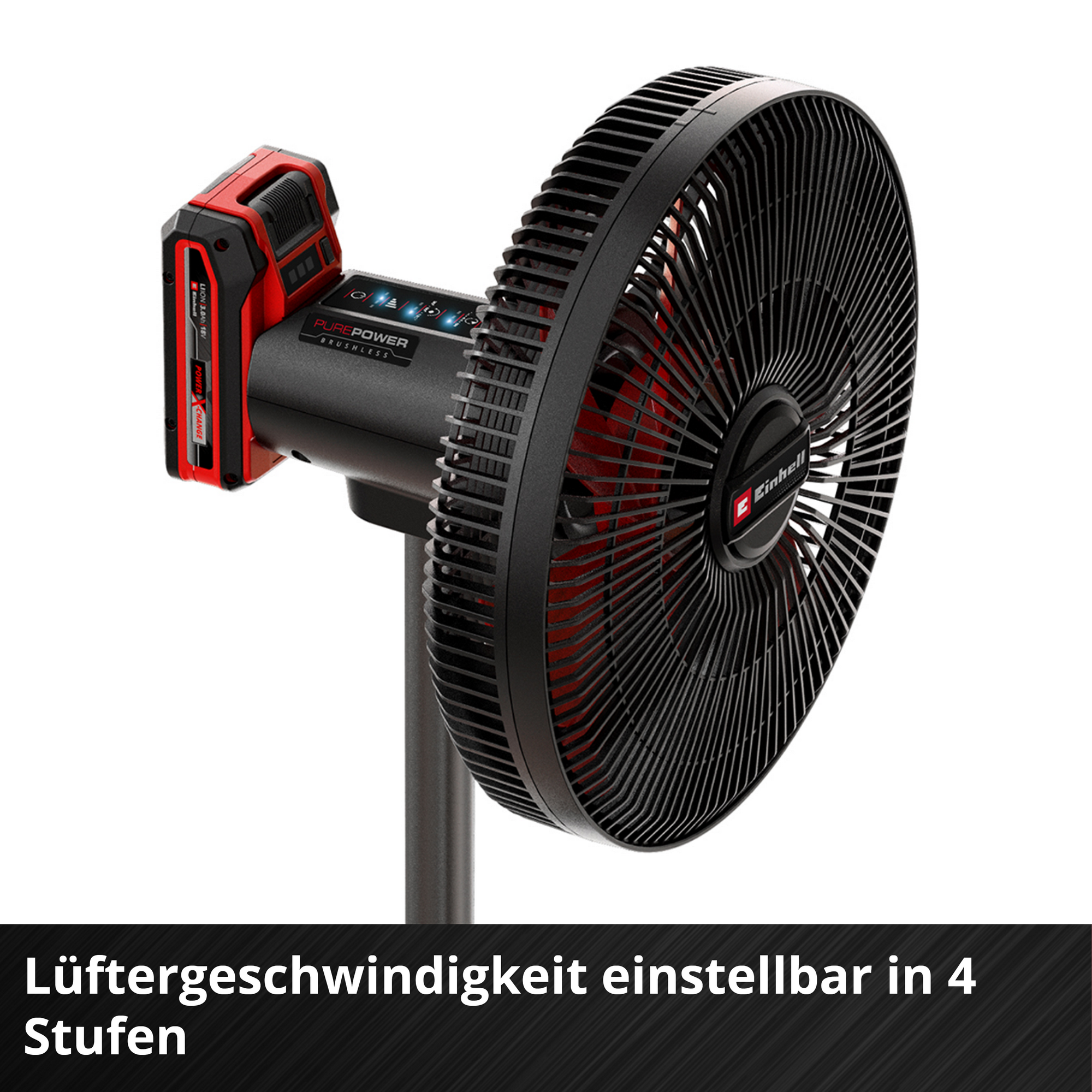 Akku-Ventilator 'GE-CF 18/320 P Li-Solo' ohne Akku und Ladegerät