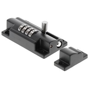 Riegel mit Zahlenschloss 'RS 110 C SB'  11,3 x 5 cm schwarz
