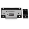 Riegel mit Zahlenschloss 'RS 110 C SB'  11,3 x 5 cm schwarz