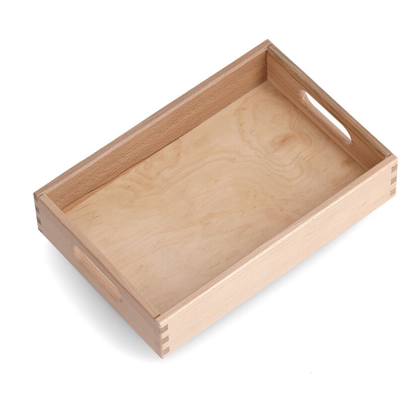 Allzweckkiste Buche lackiert 30 x 7 x 20 cm