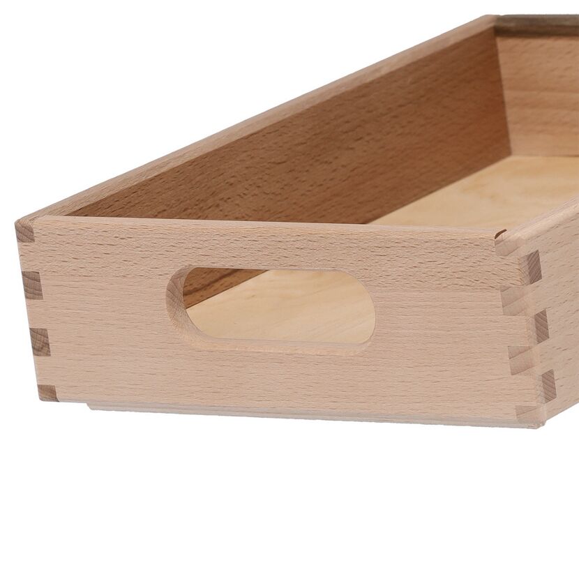 Allzweckkiste Buche lackiert 30 x 7 x 20 cm