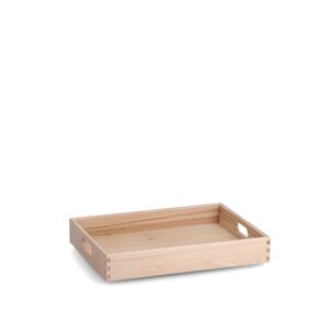 Allzweckkiste Buche lackiert 40 x 7 x 30 cm