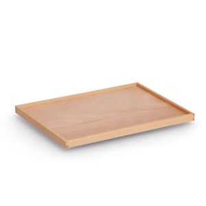 Deckel für Allzweckkiste Buche lackiert 40 x 2 x 30 cm