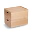 Deckel für Allzweckkiste Buche lackiert 40 x 2 x 30 cm