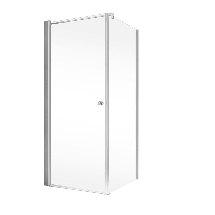 Drehtür 'Garant 2.0' mit Seitenwand Anschlag links 90 x 90 x 200 cm