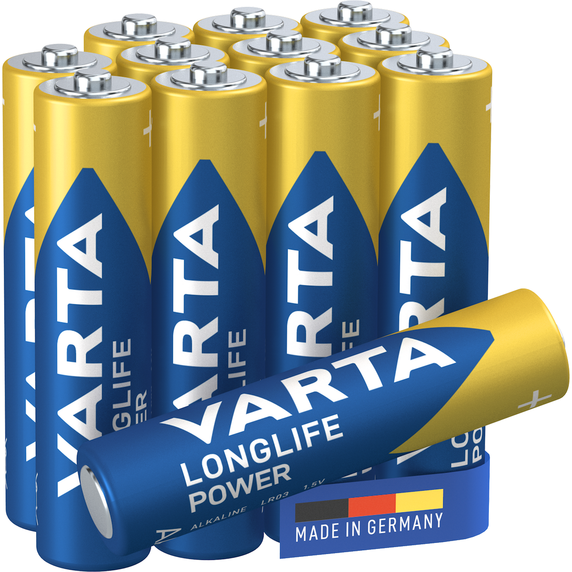 Batterien 'Longlife Power' AAA 12 Stück