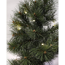 Künstlicher Weihnachtsbaum 'Jasper' mit 10 LEDs grün frosted Ø 30 x 45 cm