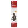 Künstlicher Weihnachtsbaum silberfarben/grün Ø 50 x 90 cm