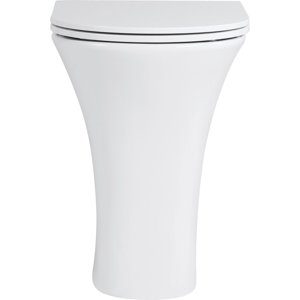 Stand-WC-Set spülrandlos 'Rekia Comfort' Tiefspüler inklusive WC-Sitz