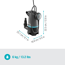 Schmutzwasser-Tauchpumpe '20000 BASIC' 550 W 20000 l/h