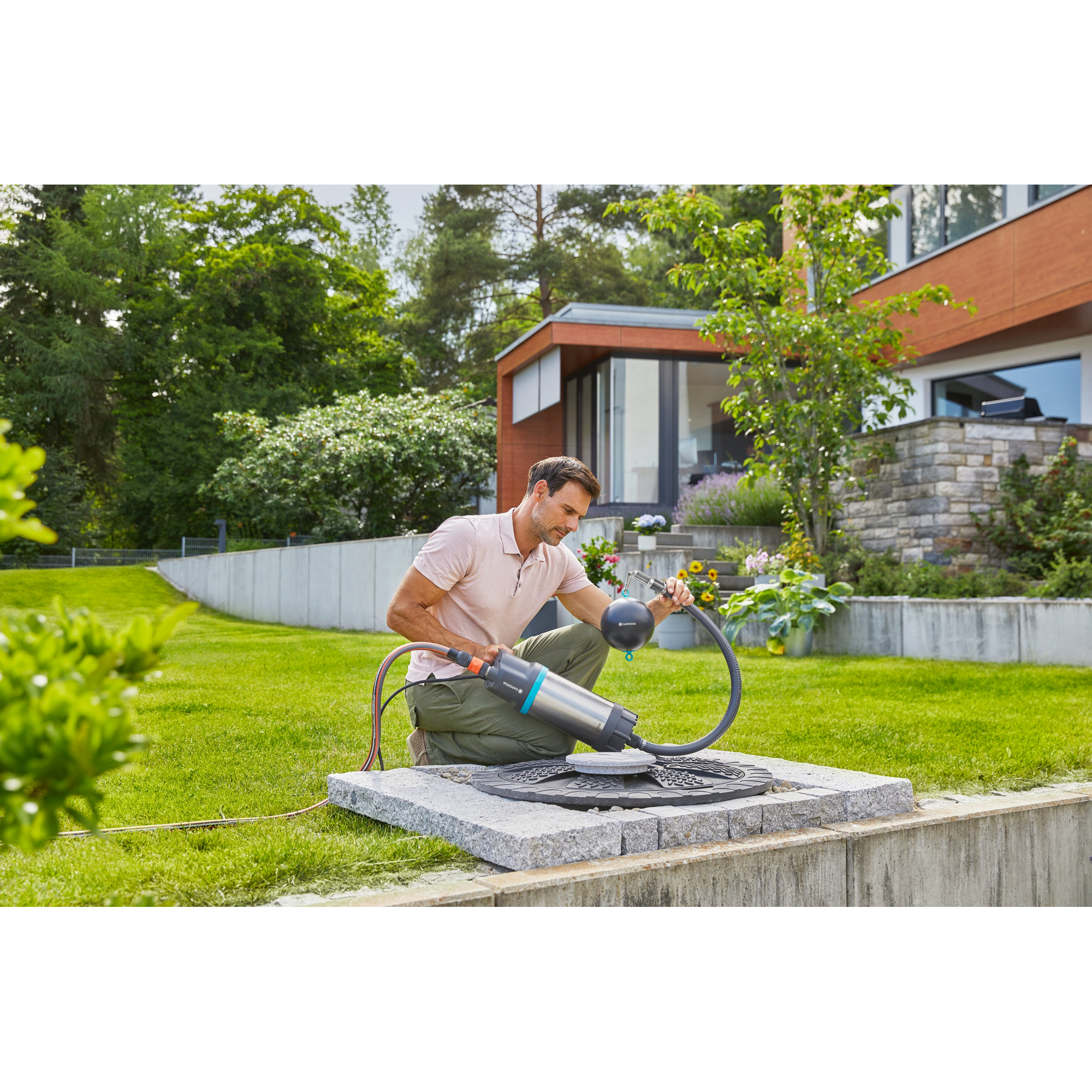 Schwimmer für Saugfilter mit Edelstahkarabiner