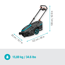 Akku-Rasenmäher 'PowerMax Duo 46/36V Solo' ohne Akku und Ladegerät