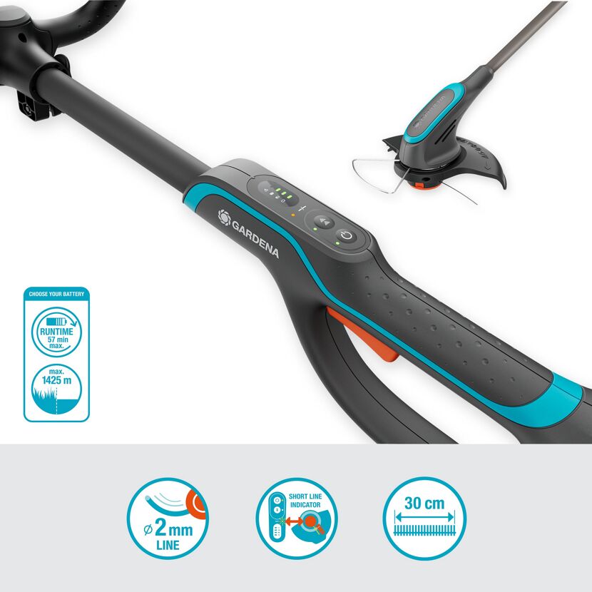 Akku-Trimmer 'PowerTrim 30/18 V POWER FOR ALL solo' ohne Akku und Ladegerät