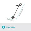 Akku-Trimmer 'EasyTrim 25/18 V Set' mit Akku und Ladegerät
