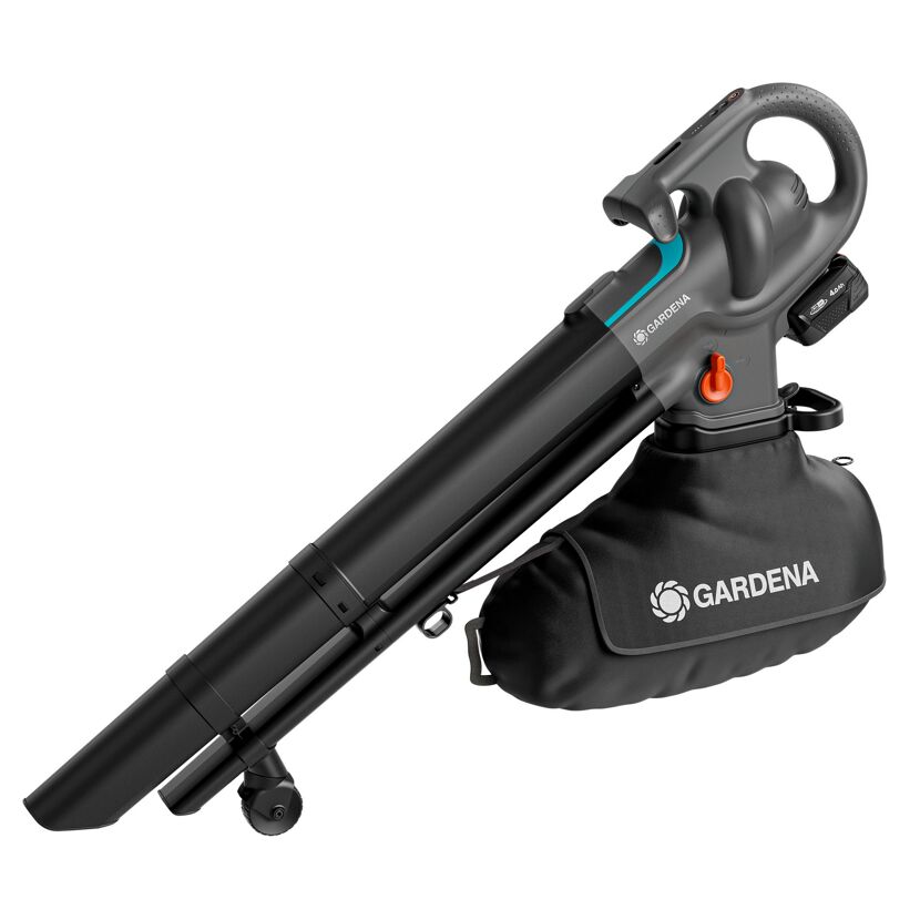 Laubsauger/-bläser 'PowerJetCollect' mit Akku und Ladegerät