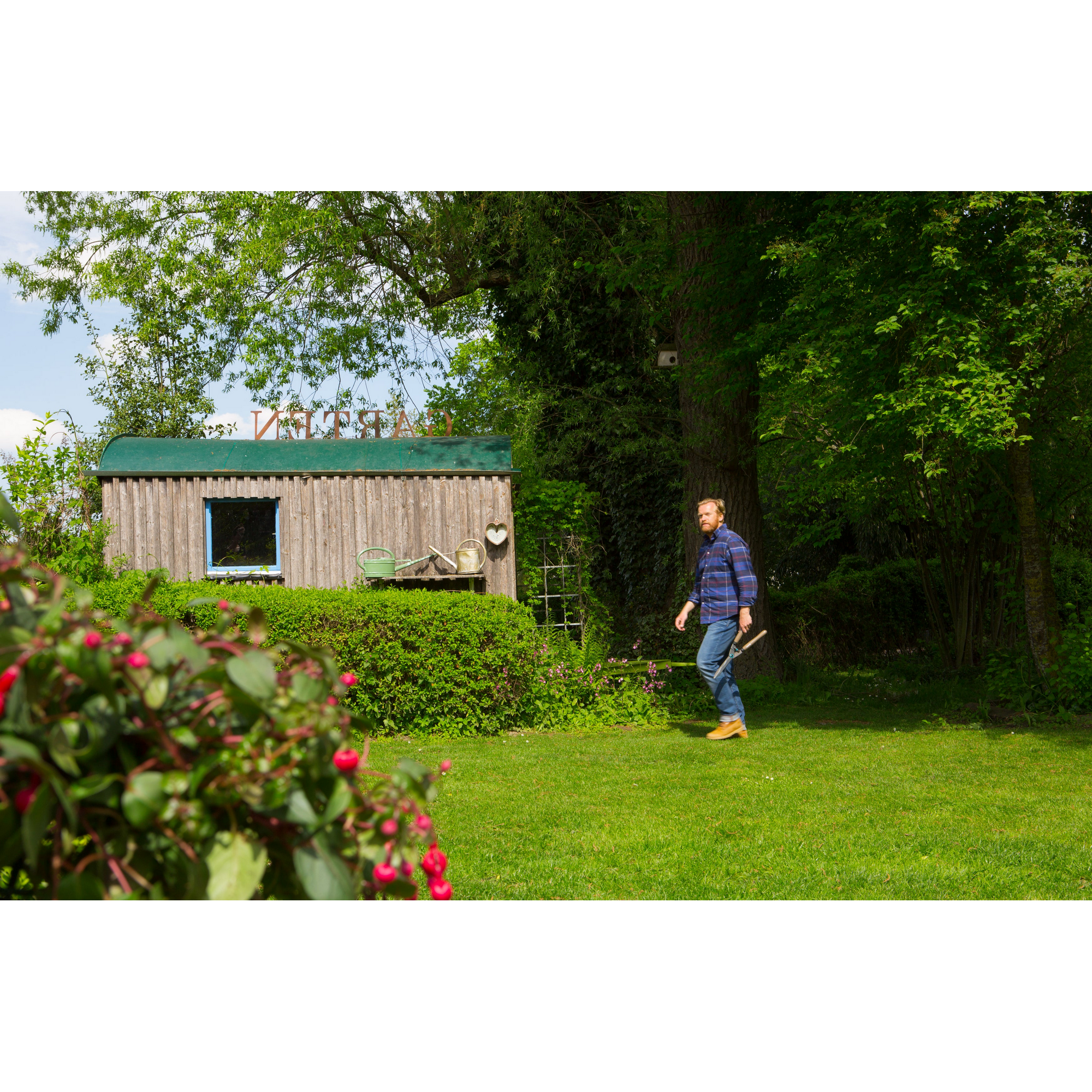 Heckenschere 'NatureCut' 23 cm mit Gartenschere 'Classic'