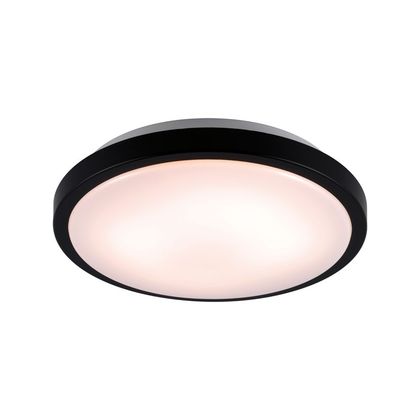 LED-Deckenleuchte 'Emilia' schwarz 20 W