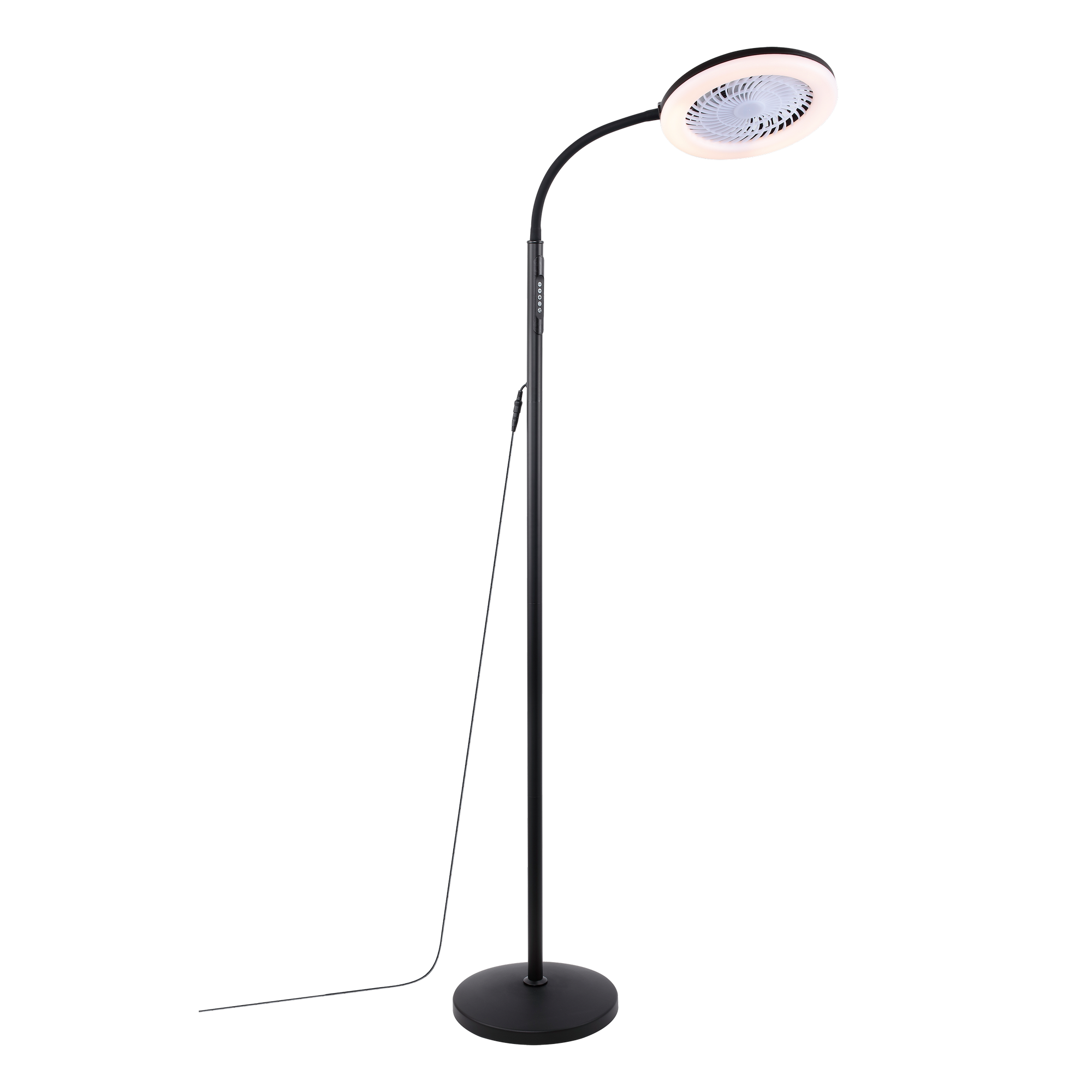 Stehleuchte mit Ventilator 185 cm