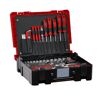 Systemkoffer-Set 4-teilig mit 125-teiligem Werkzeug-Set