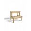 Blumentopfhocker 'Olli' natur 2 Etagen 44 x 41 x 40 cm