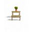 Blumentopfhocker 'Olli' natur 2 Etagen 44 x 41 x 40 cm